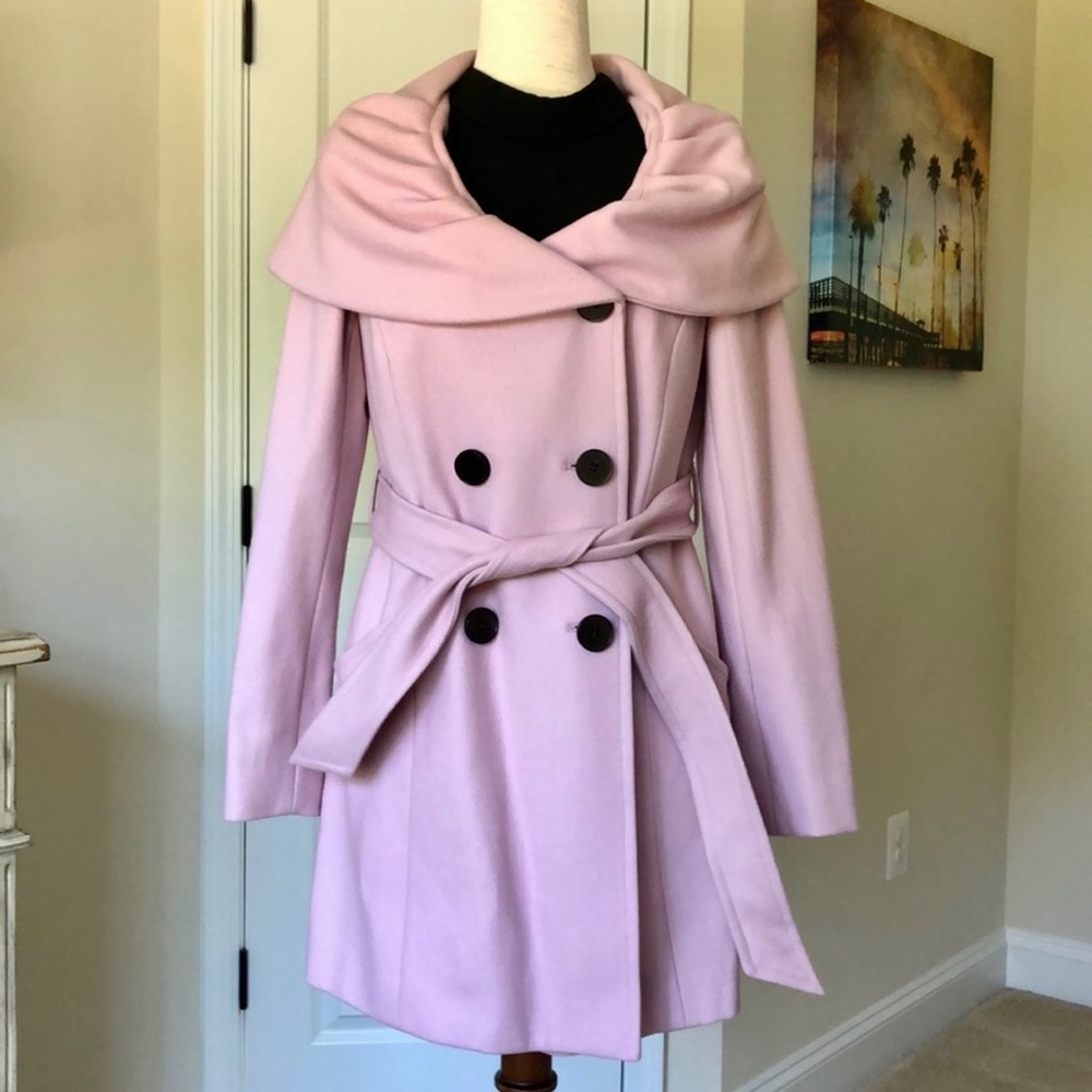 LIKE NEW bebe Pink Coat Size Small